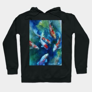 Descending Koi Hoodie